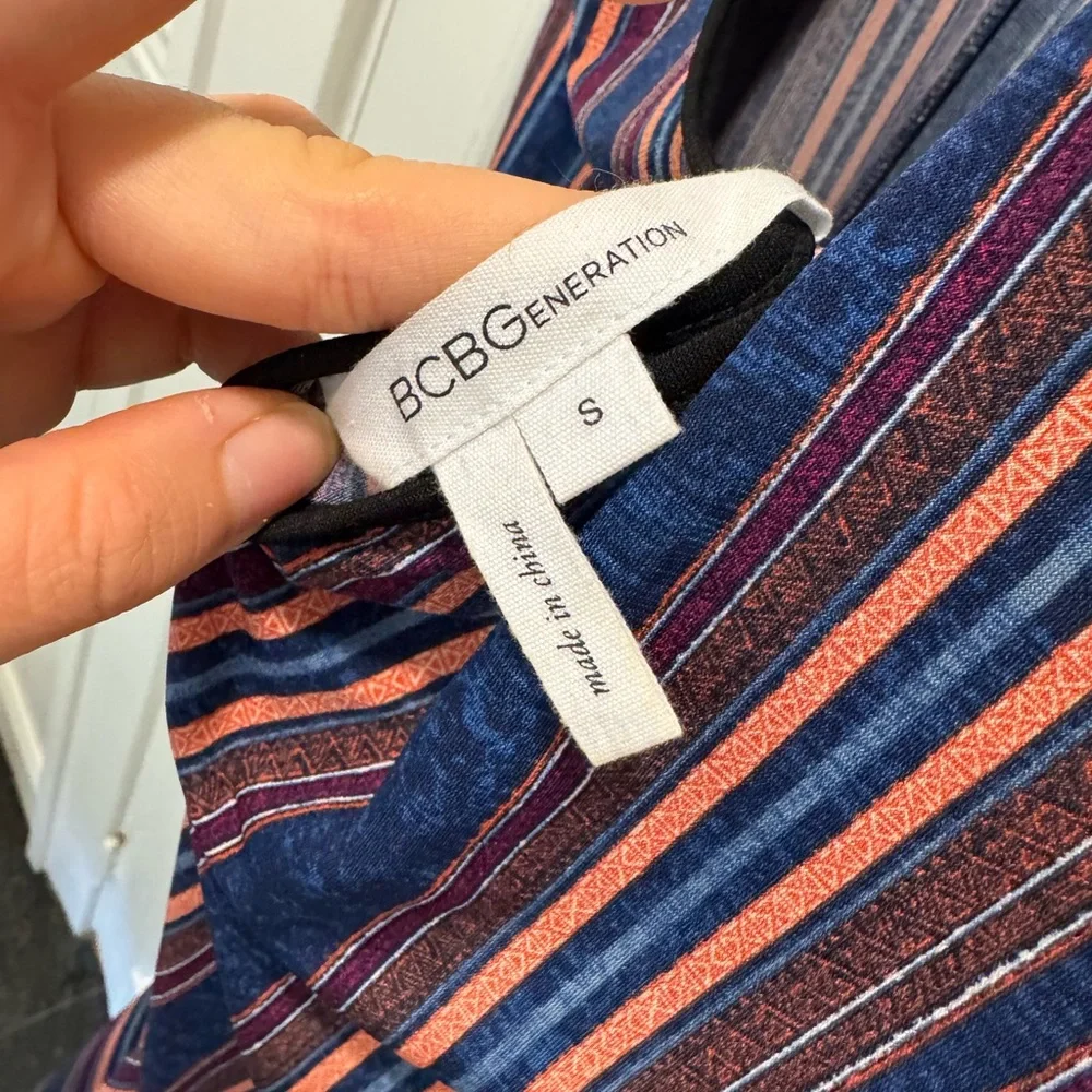 BCBGeneration Multicolor Patterned Dress - Picture 5 of 5